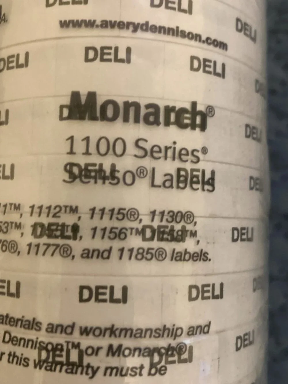 Monarch Label 1110 Deli Stickers (16 Rolls)
